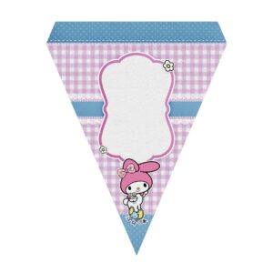 Bandeirinha de Letras My Melody Grátis