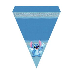 Bandeirinhas de Letras Stitch Grátis