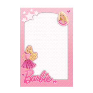 Convite Barbie Princesa Digital Virtual Whatsapp