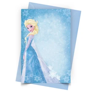 Convite Frozen T3 personalizado - Antes
