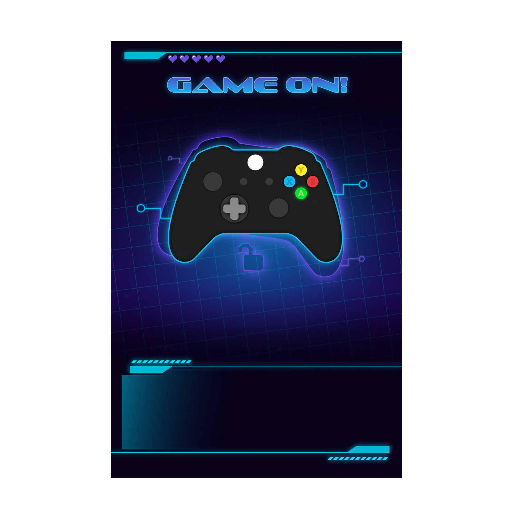 Convite Gamer Gamer Grátis