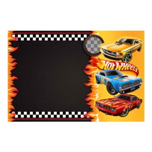 7 Artes] Convite Hot Wheels Grátis para Editar e Imprimir