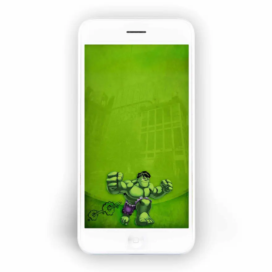 Convite Hulk Whatsapp Personalizado - Antes