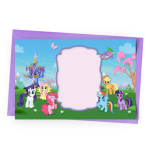 Convite My Little Pony Personalizado