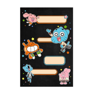 Convite O Incrivel Mundo de Gumball Grátis