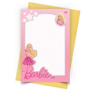 Convite Personalizado Barbie