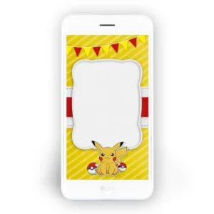 Convite Pikachu Whatsapp Personalizado - Antes