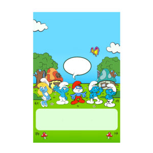 Convite Smurfs Grátis