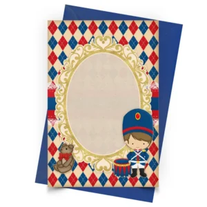 Convite Soldadinho de Jumbo Personalizado - Antes