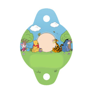 Enfeite de Canudo Ursinho Pooh Grátis