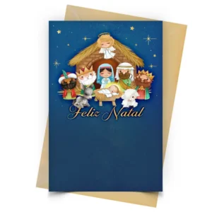 Lembrancinha de Natal Presépio Personalizado - Antes