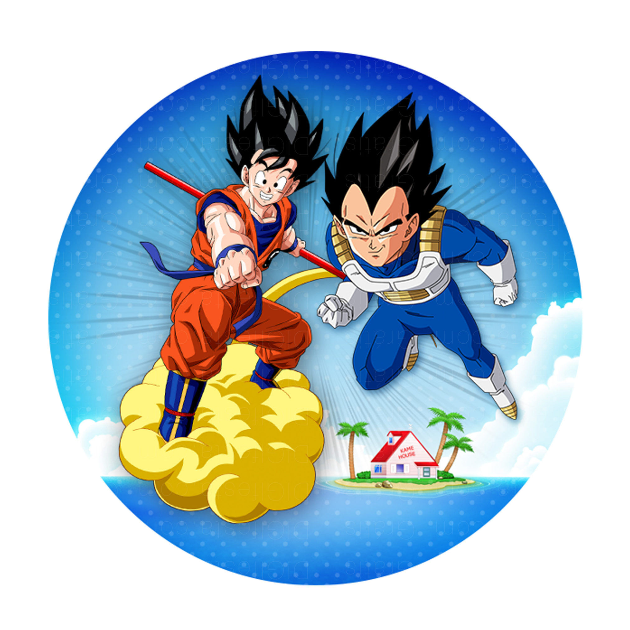 Convite Animado Aniversário Dragon Ball Super - 1 foto