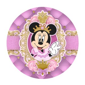 Rodelinha Minnie Realeza Grátis