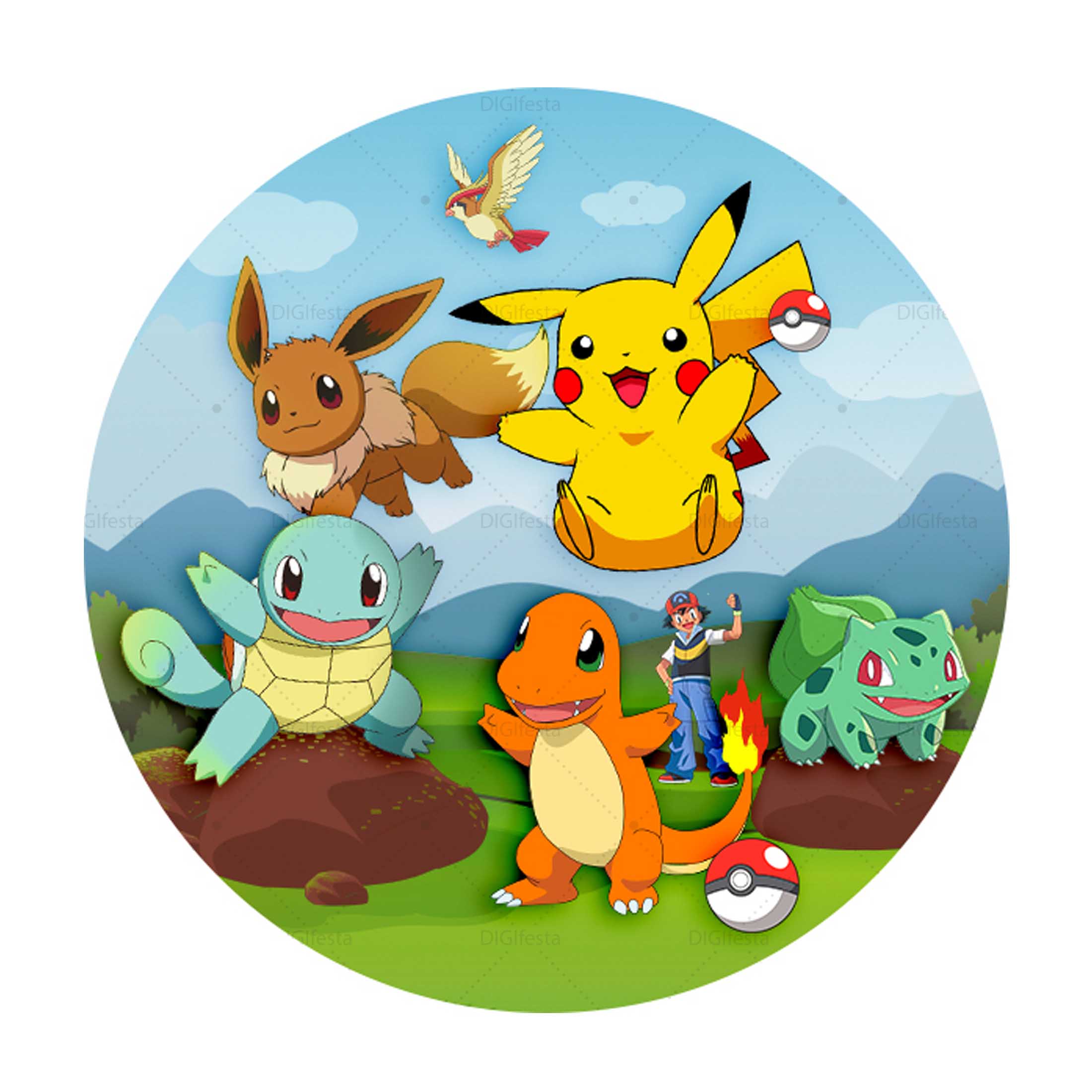 KIT DIGITAL POKEMON GRÁTIS - Arte Digital Grátis