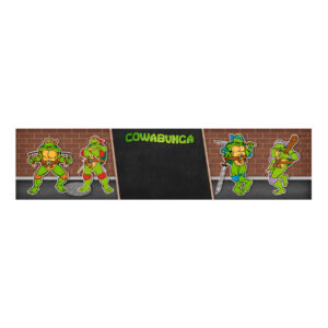 Rótulo Tartarugas Ninjas Grátis