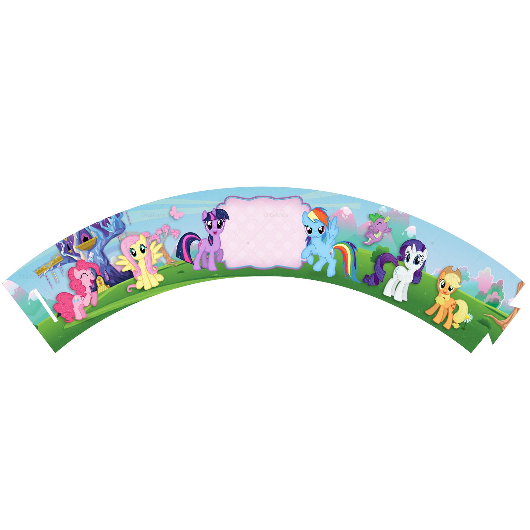 Saia de Cupcake My Little Pony Grátis