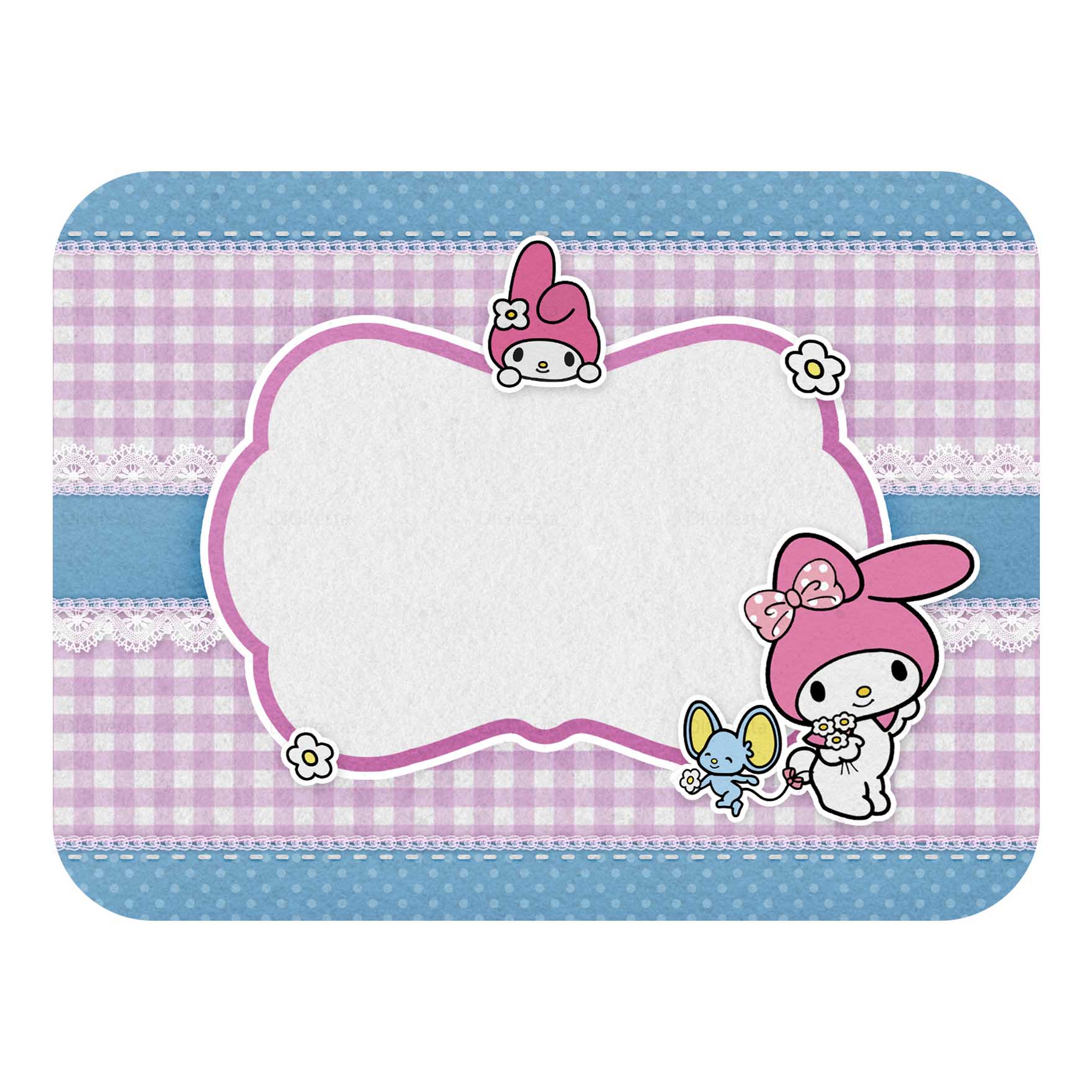 Tampa de Marmitinha My Melody Grátis