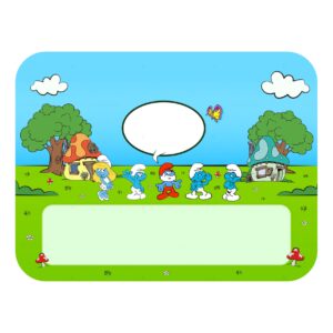 Tampa de Marmitinha Smurfs Grátis