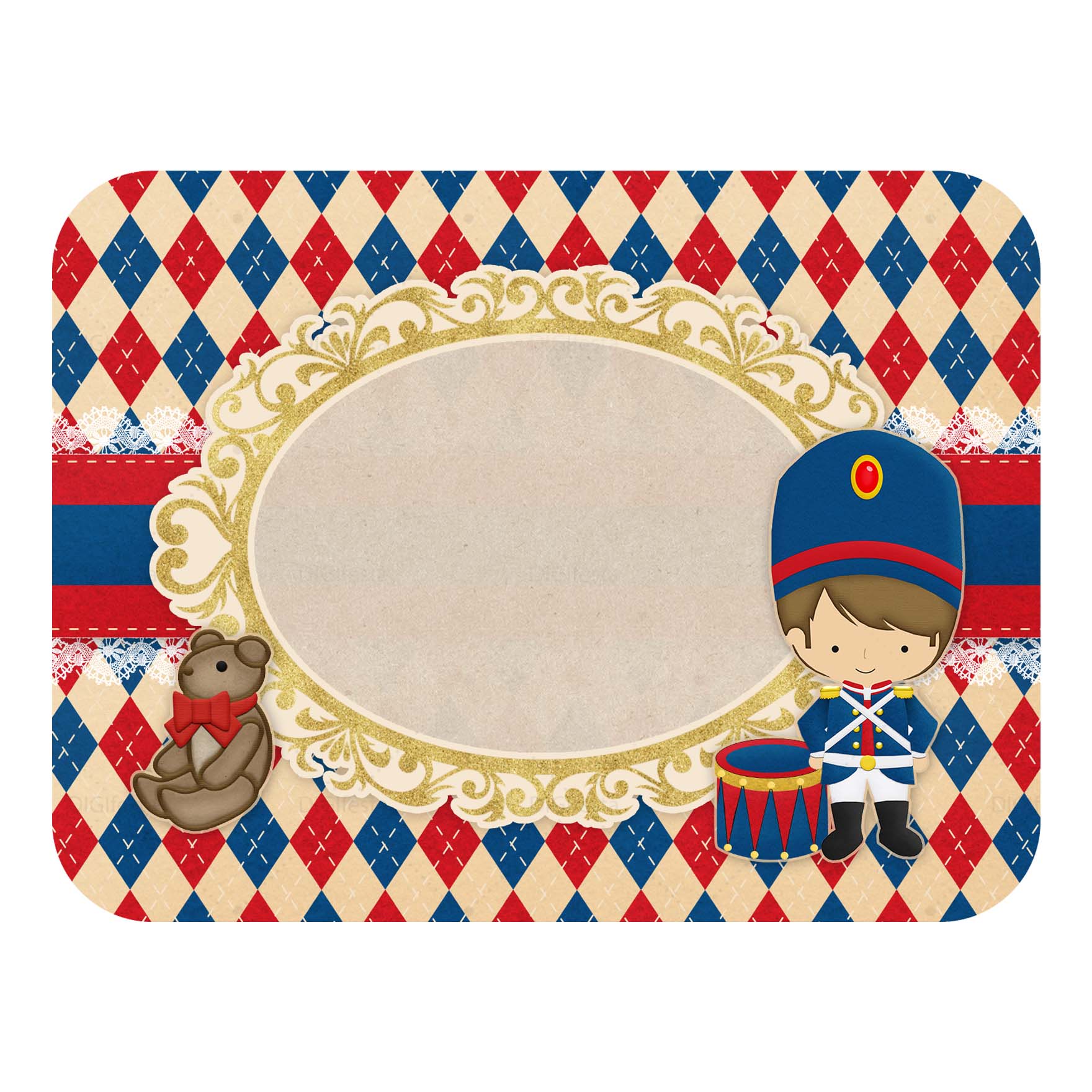 Tampa de Marmitinha Soldadinho de Chumbo Grátis