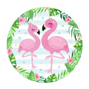 Rodelinha Flamingo Grátis